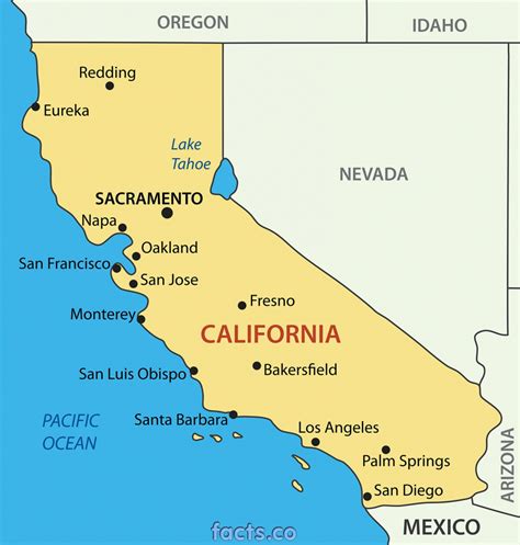California Maps Simple Map Of California Printable Maps