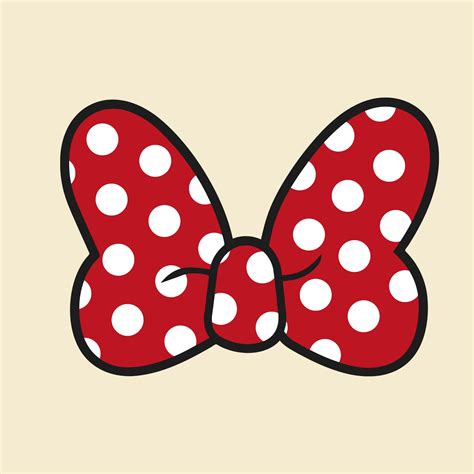 Minnie Mouse Bow Svg Solid Red Polka Dot Vinyl Layered Cut Etsy Australia