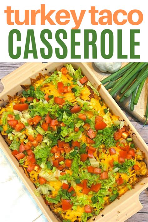 Turkey is nestled in pasta and sauce makes for a warm, comforting dinner classic. This Easy Turkey Taco Casserole Recipe Saves Our Weeknight Dinners! | Turkey casserole recipe ...