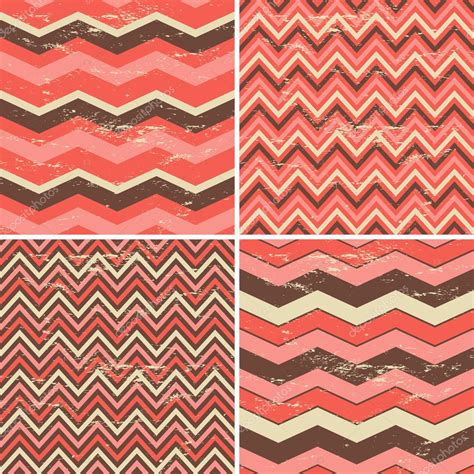Seamless Chevron Patterns Collection Stock Vector Image By ©ivaleks