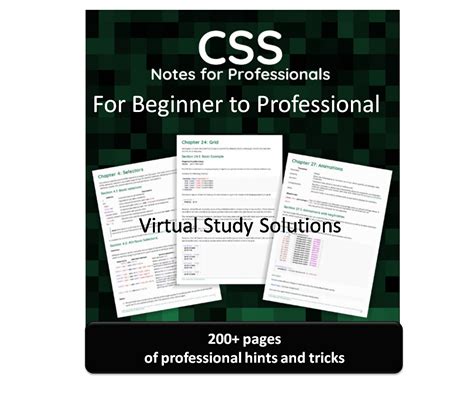 Css3 For Beginner To Professional Pdf Book Virtual Study Solutions