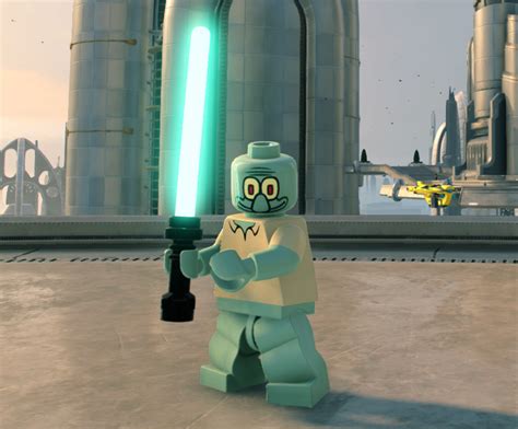 Squidward Lego Star Wars The Skywalker Saga Mods