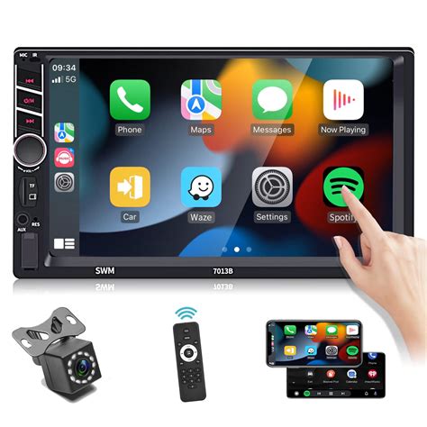Buy Podofo Double Din Car Stereo With Apple Carplay And Android Auto 7