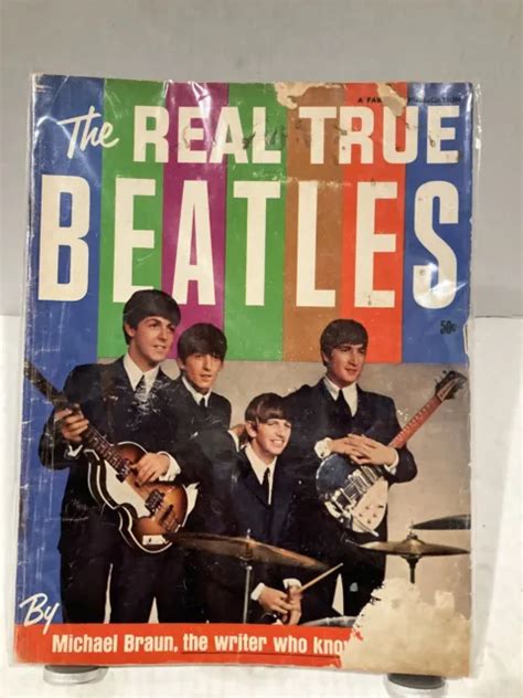 1964 Early Original The Real True Beatles Magazine Facett Publications
