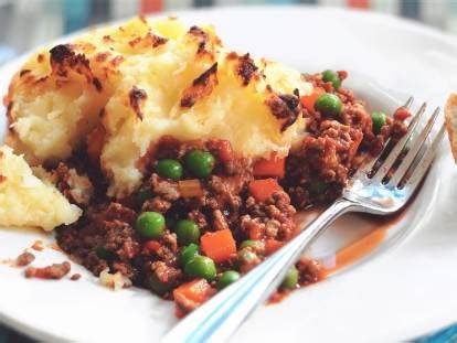 Shepherd's pie, which is believed to have originated in northern england and scotland, was originally made with lamb meat, as the name implies. Zucchini & Quorn Mince Vegetarian Lasagne Recipe | Quorn