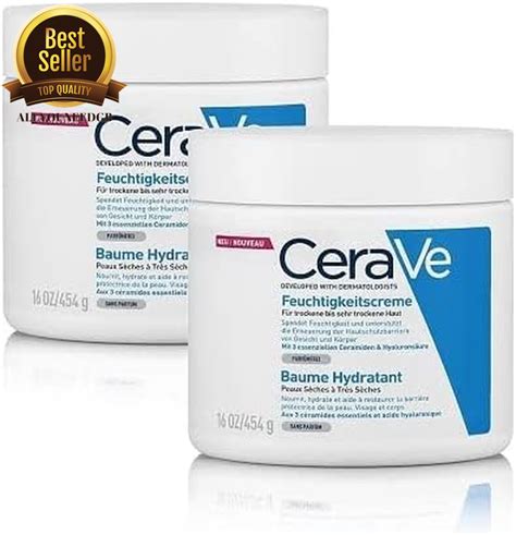 Cerave Moisturising Cream Dry To Very Dry Skin Hyaluronic Acid 50ml