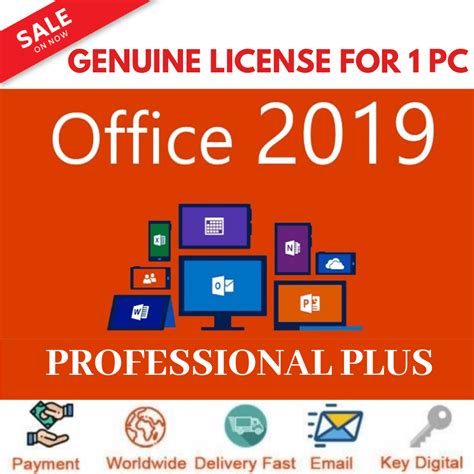 Microsoft Office 2019 Professional Plus 1pc License