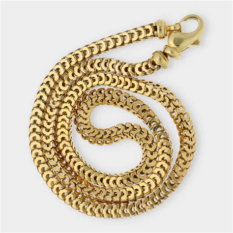 Cadena rolo en oro 18kt | Comprar cadenas de oro de segunda mano