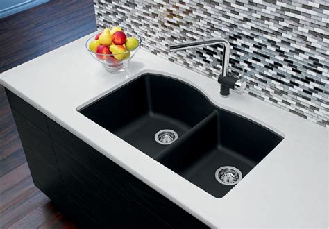Looking to get a blanco kitchen sink today? Blanco Diamond U 1 3/4 400077 Kitchen Sink | Bliss Bath ...