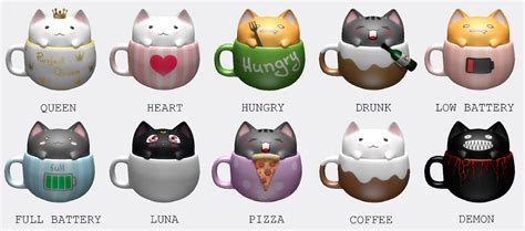 Miguel Creations Ts4 “ Cup Cats Many Thanks Theothersim For Allowing