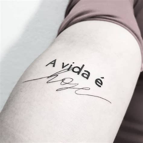 Escritas Delicadas Blog Tattoo2me Tatuagem Frases Para Tatuagem