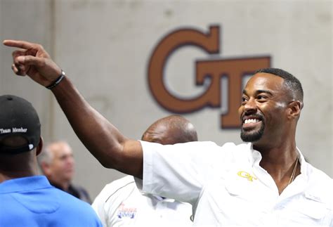 Calvin johnson jr., is a former american football wide receiver who played in the national football league for nine seasons with the detroit. Georgia Tech Football: Former Jacket Calvin Johnson Names ...
