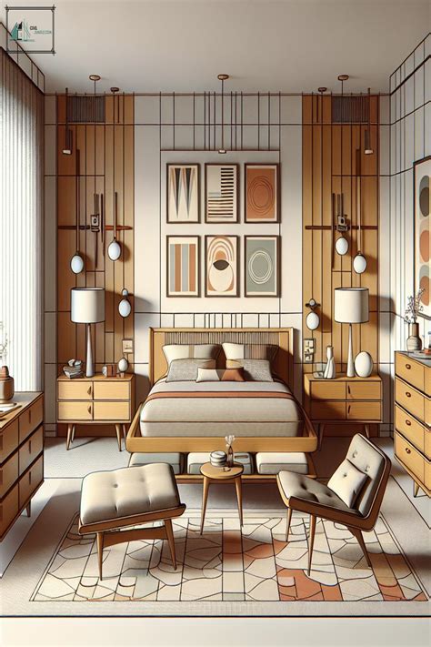 Mid Century Modern Bedroom Ideas Civilstep