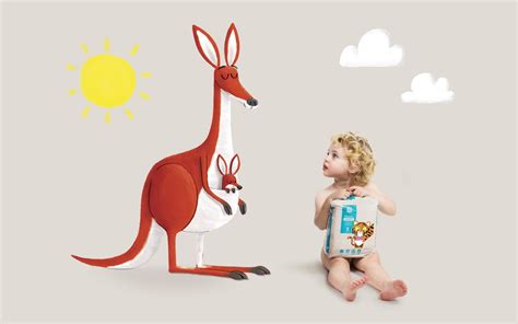 Check Out This Adorable Packaging For Co Ops Baby Care Range Dieline