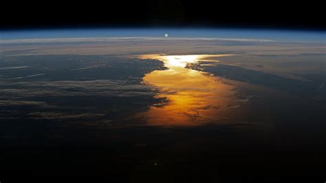 Sunrise Over Earth Nasa