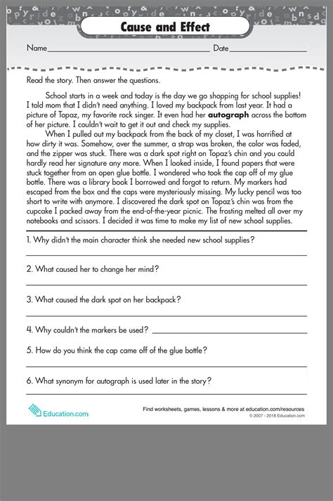 Critical Thinking And Reading Worksheet