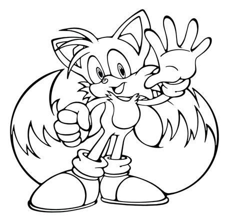 We have collected 36+ sonic and tails coloring page images of various designs for you to color. Tails Coloring Pages at GetDrawings | Free download