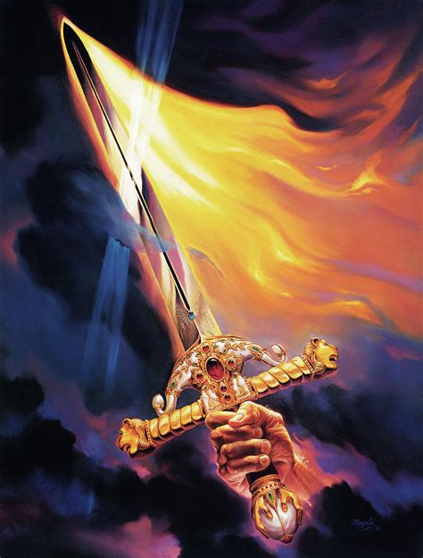 Sword Of The Spirit Painting By Jeff Haynie