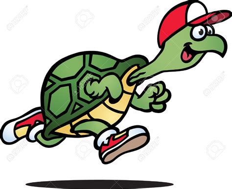 Running Turtle Cartoon Turtle Turtle Turtle Art