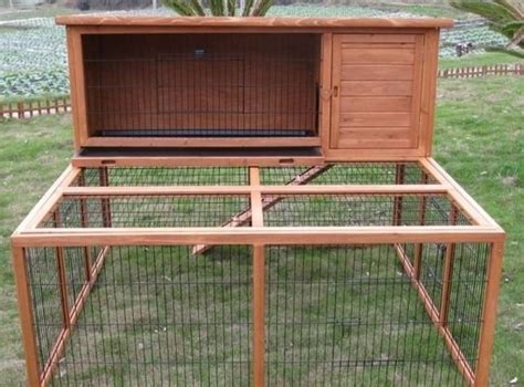 Wellfor 56 5 in gray wooden ventilation door large en coop outdoor indoor backyard bunny rabbit shelter house with ramp and removable tray the coops hutches department at lowes com. DIY Rabbit Hutch Plans & Ideas You'll Love - meowlogy