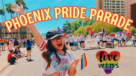 Pride Parade In Downtown Phoenix Youtube