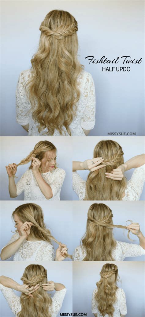 40 Super Easy Hairstyles That Can Be Done In 2 Minutes