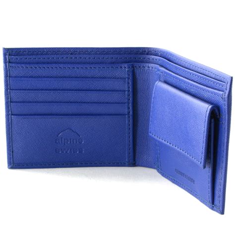 Mens Leather Bifold Wallet With Coin Pockets Paul Smith