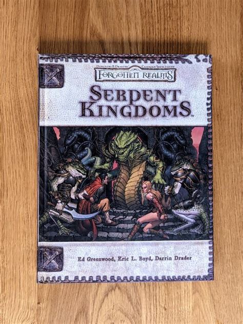 Serpent Kingdoms Dungeons And Dragons 35 Forgotten Realms Kaufen