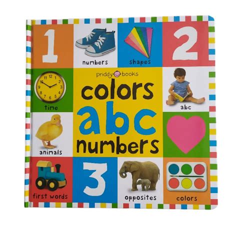 Jual Priddy Big Board Book Colors Abc Numbers Shopee Indonesia