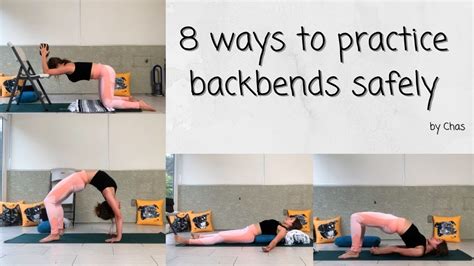 8 Ways To Practice Backbends Safely Youtube