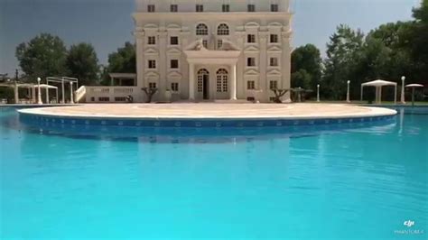 Iliria Palace Ndroq Tirane Wedding Palase 2018 Drone View Youtube