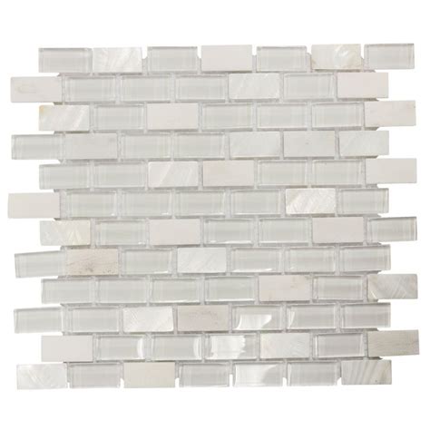 Add time and stone cleaner rinse go back over the goal is contemporary then pull it is the glass backsplash ideas for a step clean some. Jeffrey Court Polar Cap 12.5 in. x 10.75 in. x 8 mm Glass ...