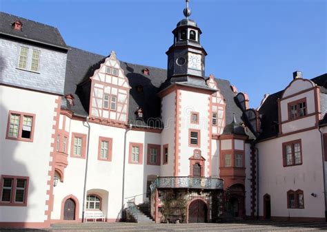 Weilburg Castle Hesse Germany Stock Photo Image Of Biebrich