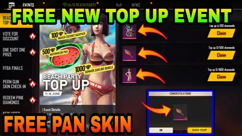 Free New Top Up Event Free Fire New Top Up Event Free All Subscriber Free Top Up Event