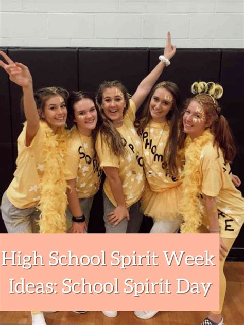 53 Fun High School Spirit Week Ideas Momma Teen