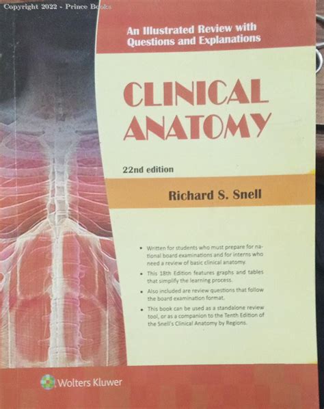 9780150957436 Clinical Anatomy An Illustrated Review With Questions