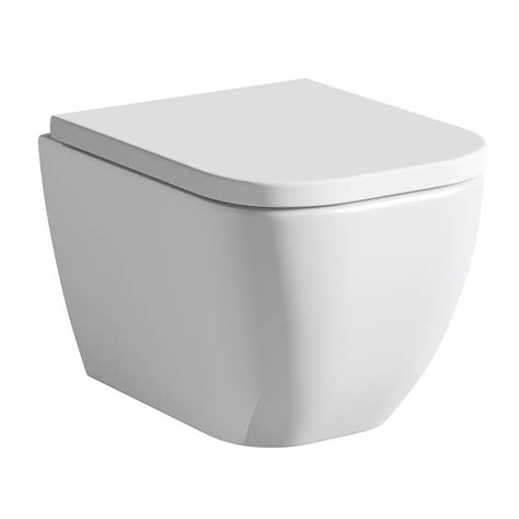 Mode Ellis Short Projection Wall Hung Toilet With Soft Close Seat