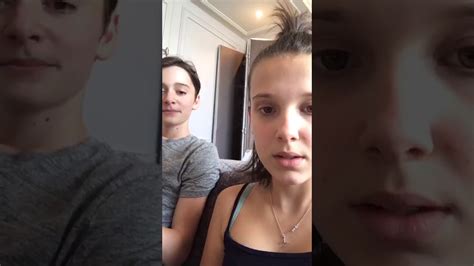 Millie is answering fan questions with charlie and does some guest lives. Millie Bobby Brown - Instagram Livestream 10-08-2017 - YouTube