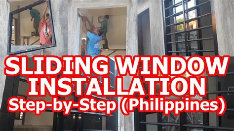 Sliding Window Installation Step By Step Philippines Youtube