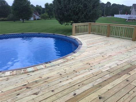 Pin By Jason Carney On Decks And More Round Above Ground Pool Pool