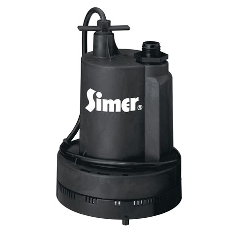 Simer Portablesubmersible Utility Pump