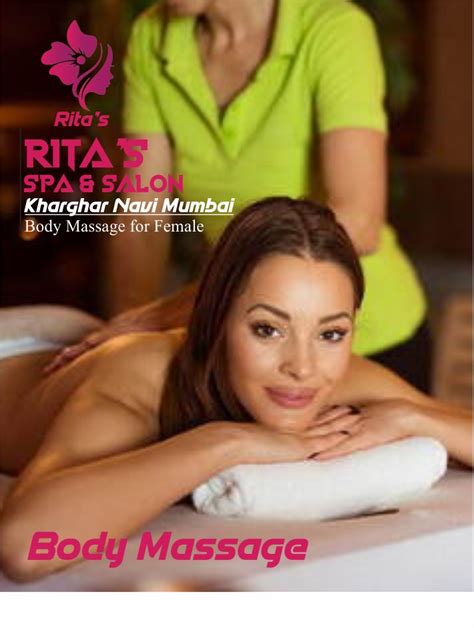 rita s spa and salon in kharghar body massage for female in kharghar thai massage for female
