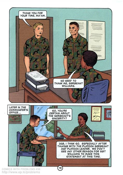 Us Army Dont Ask Dont Tell Comic 15 Flashbak