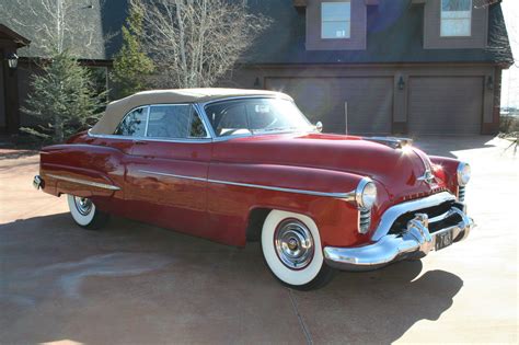 All American Classic Cars 1950 Oldsmobile 98 Deluxe 2 Door Convertible