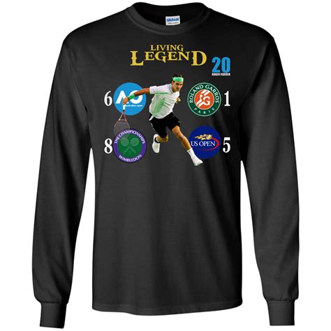 But a champion knows it makes for an even better journey. Roger Federer 20 - Living Legend Shirt, Hoodie, Tank ...