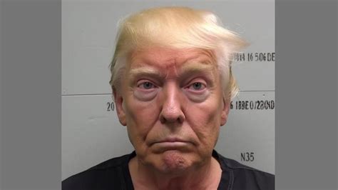That Viral Mugshot Of Donald Trump Is Fake For Now