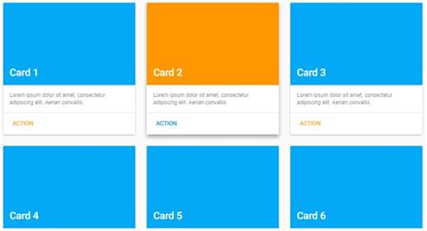 As of now, the template features only support the android platform with options for ios features in the future. 10+ Material Design Card Examples - OnAirCode
