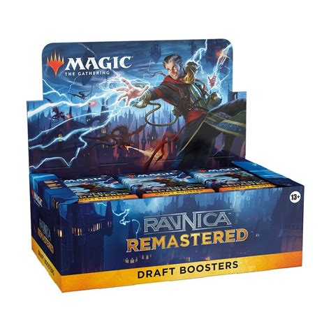 Magic The Gathering Ravnica Remastered Draft Booster 6 Box Case Steel