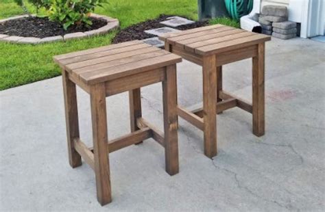 Adirondack Stool Or End Table Free Woodworking