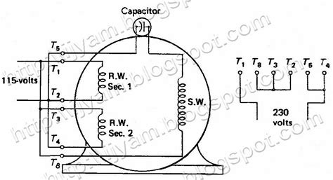 3 or 4 wire condenser fan motor wiring. Electrical Control Circuit Schematic Diagram of Permanent Split Capacitor Motor | Technovation ...